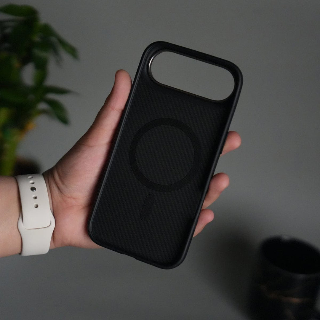 FRATO iPhone 17 Series iPhone 17 Air Metal Camera Ring Carbon Fiber Design MagSafe Cover