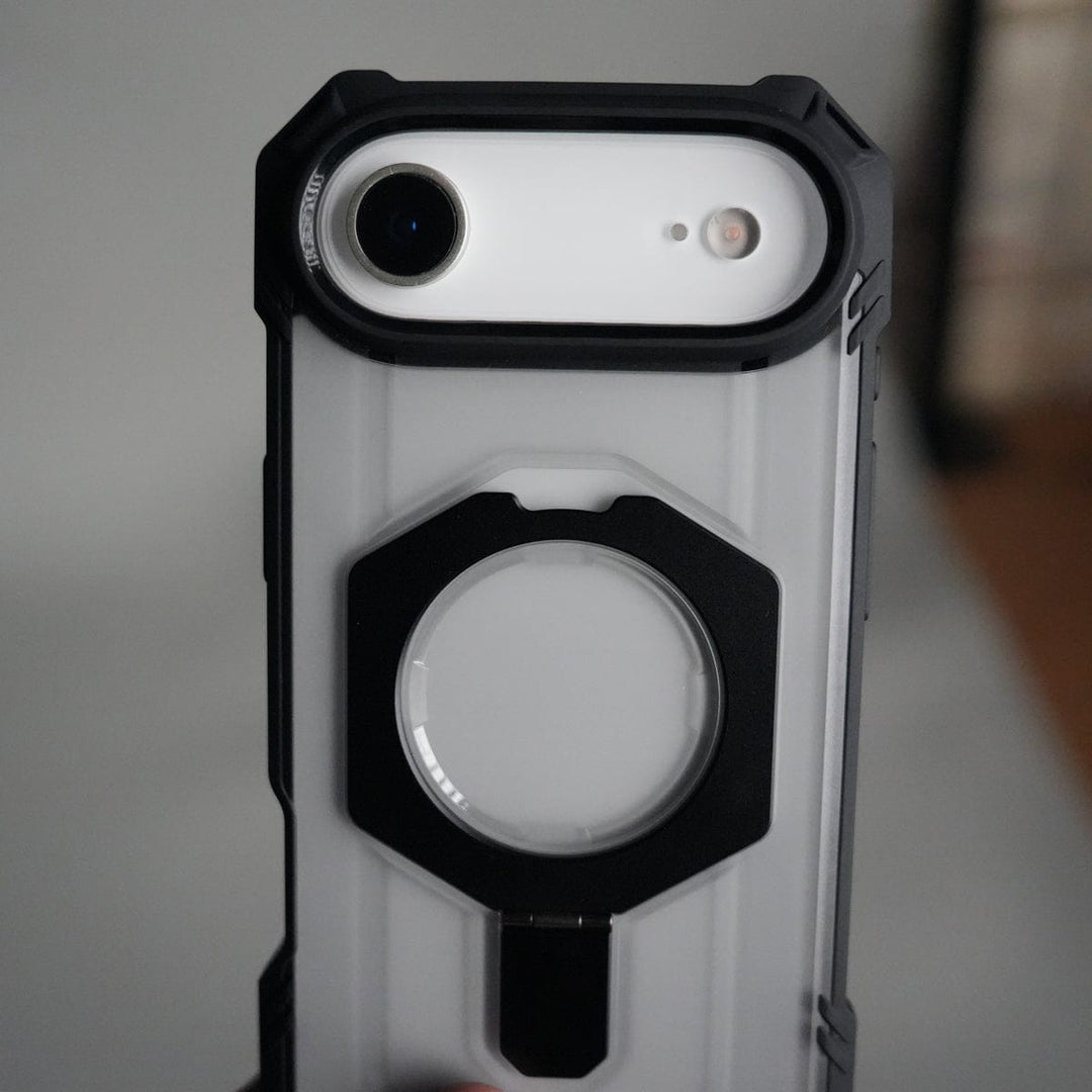 FRATO iPhone 17 Series iPhone 17 Air – Rugged Armor MagSafe Case with Metal Kickstand