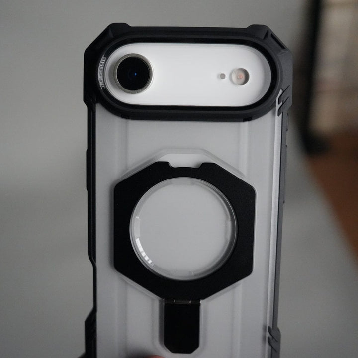 FRATO iPhone 17 Series iPhone 17 Air – Rugged Armor MagSafe Case with Metal Kickstand