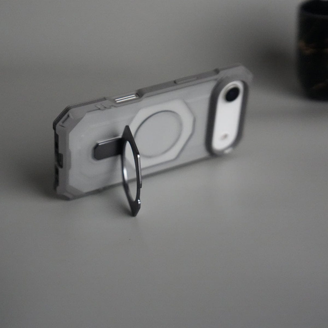 FRATO iPhone 17 Series iPhone 17 Air – Rugged Armor MagSafe Case with Metal Kickstand