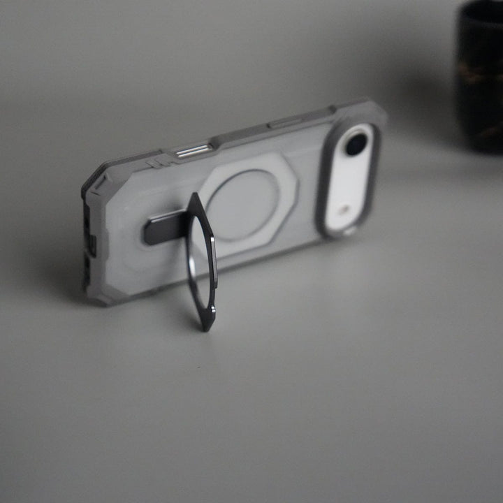 FRATO iPhone 17 Series iPhone 17 Air – Rugged Armor MagSafe Case with Metal Kickstand
