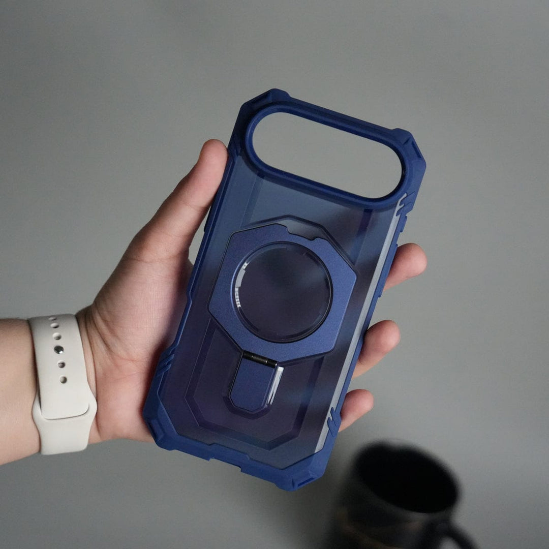 FRATO iPhone 17 Series iPhone 17 Air – Rugged Armor MagSafe Case with Metal Kickstand