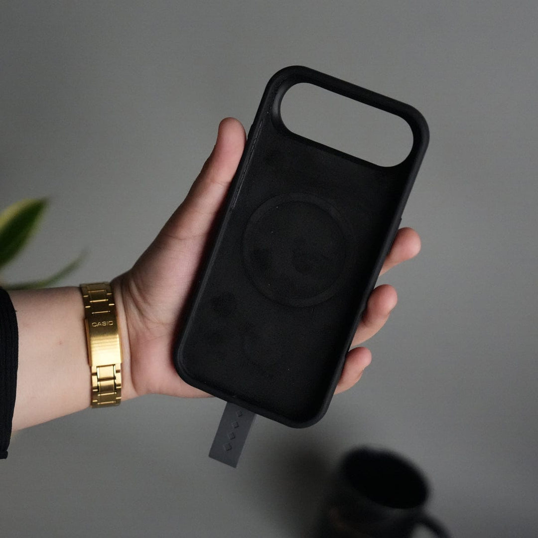 FRATO iPhone 17 Series iPhone 17 Air Silicone Case | Magnetic Ring | Silicone Rotating Grip Strap Cover