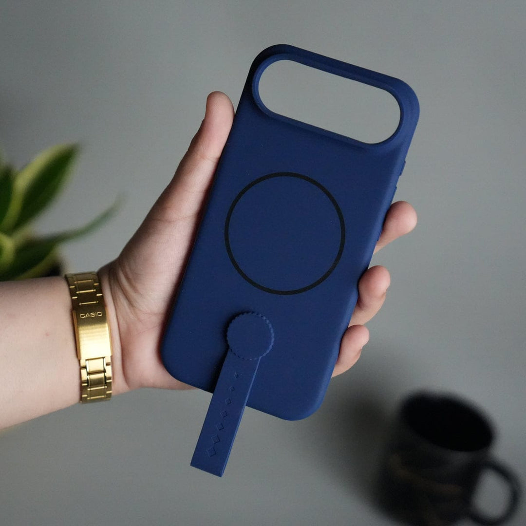 FRATO iPhone 17 Series iPhone 17 Air Silicone Case | Magnetic Ring | Silicone Rotating Grip Strap Cover