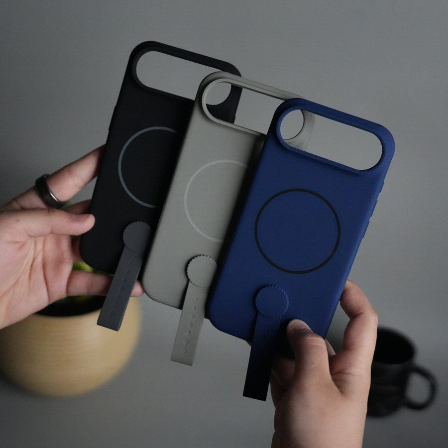 FRATO iPhone 17 Series iPhone 17 Air Silicone Case | Magnetic Ring | Silicone Rotating Grip Strap Cover