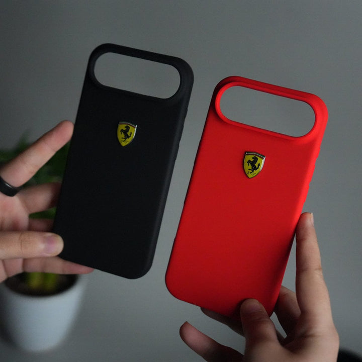 FRATO iPhone 17 Series iPhone 17 Air Sports Car Logo Liquid Silicone Case Cover