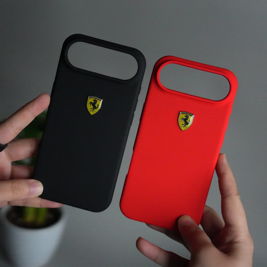 FRATO iPhone 17 Series iPhone 17 Air Sports Car Logo Liquid Silicone Case Cover