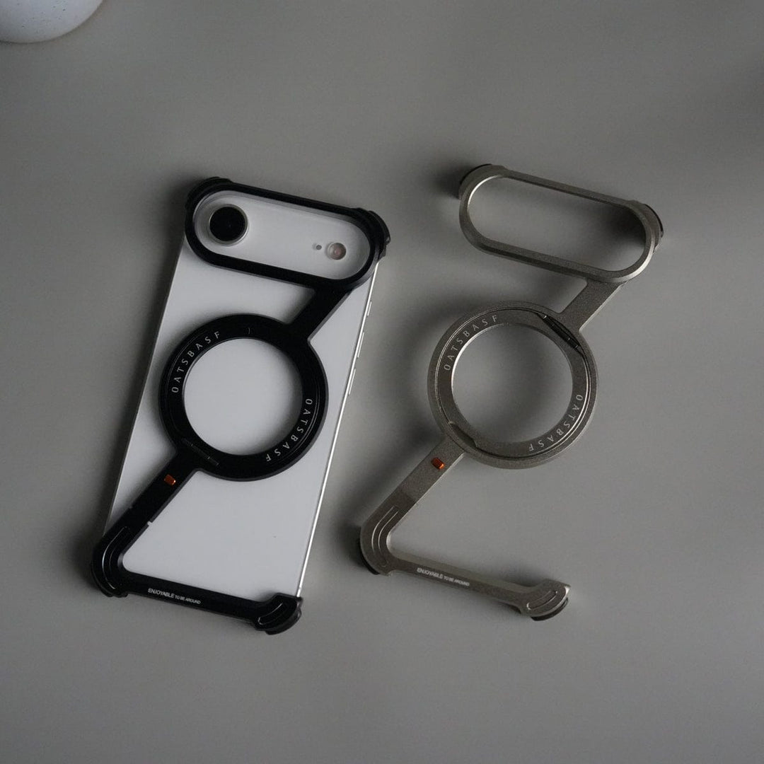 FRATO iPhone 17 Series iPhone 17 Air Z Shape Aluminium Metal Rotating Kickstand Case