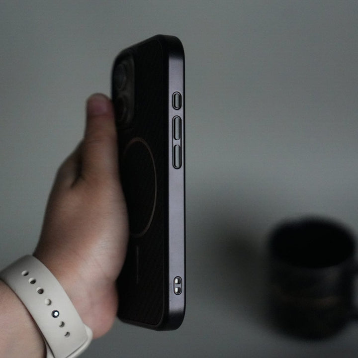 FRATO iPhone 17 Series iPhone 17 Carbon Design Mag Ring Case Slim Protective Cover