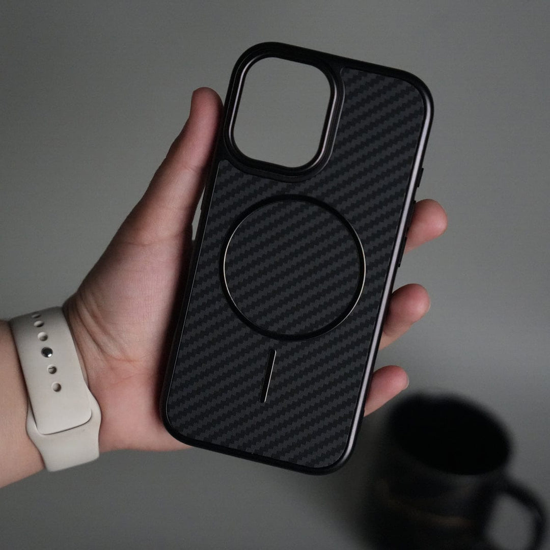 FRATO iPhone 17 Series iPhone 17 Carbon Design Mag Ring Case Slim Protective Cover