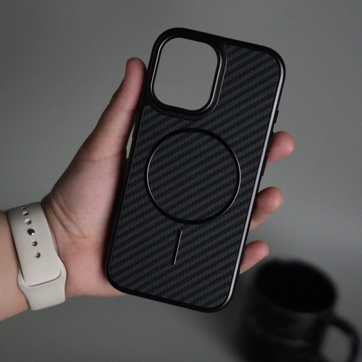 FRATO iPhone 17 Series iPhone 17 Carbon Design Mag Ring Case Slim Protective Cover