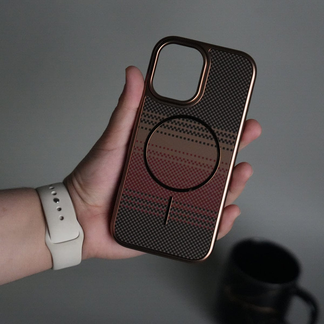 FRATO iPhone 17 Series iPhone 17 Carbon Design Mag Ring Case Slim Protective Cover