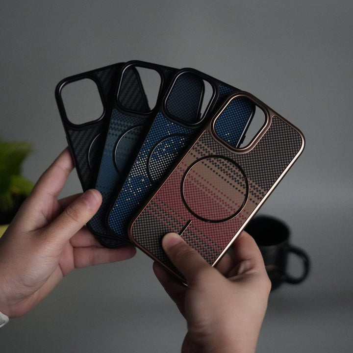 FRATO iPhone 17 Series iPhone 17 Carbon Design Mag Ring Case Slim Protective Cover