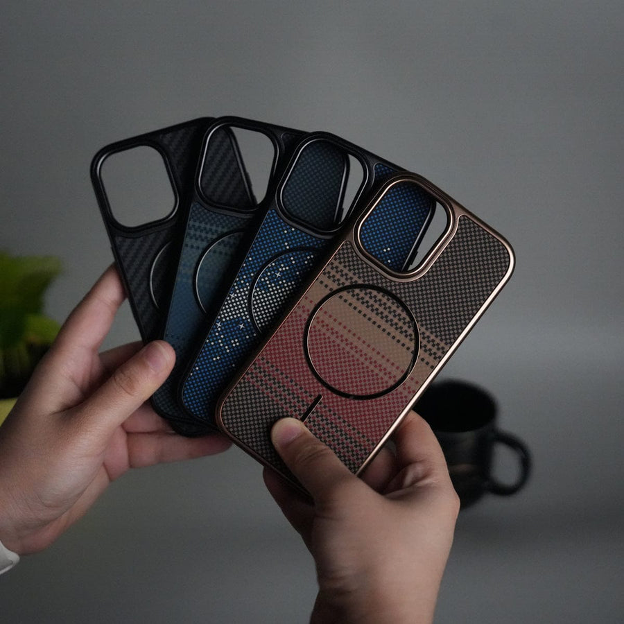 FRATO iPhone 17 Series iPhone 17 Carbon Design Mag Ring Case Slim Protective Cover