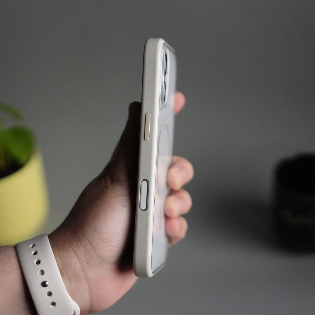 FRATO iPhone 17 Series iPhone 17 ClearView LumiEdge MagSafe Case | Transparent Cover
