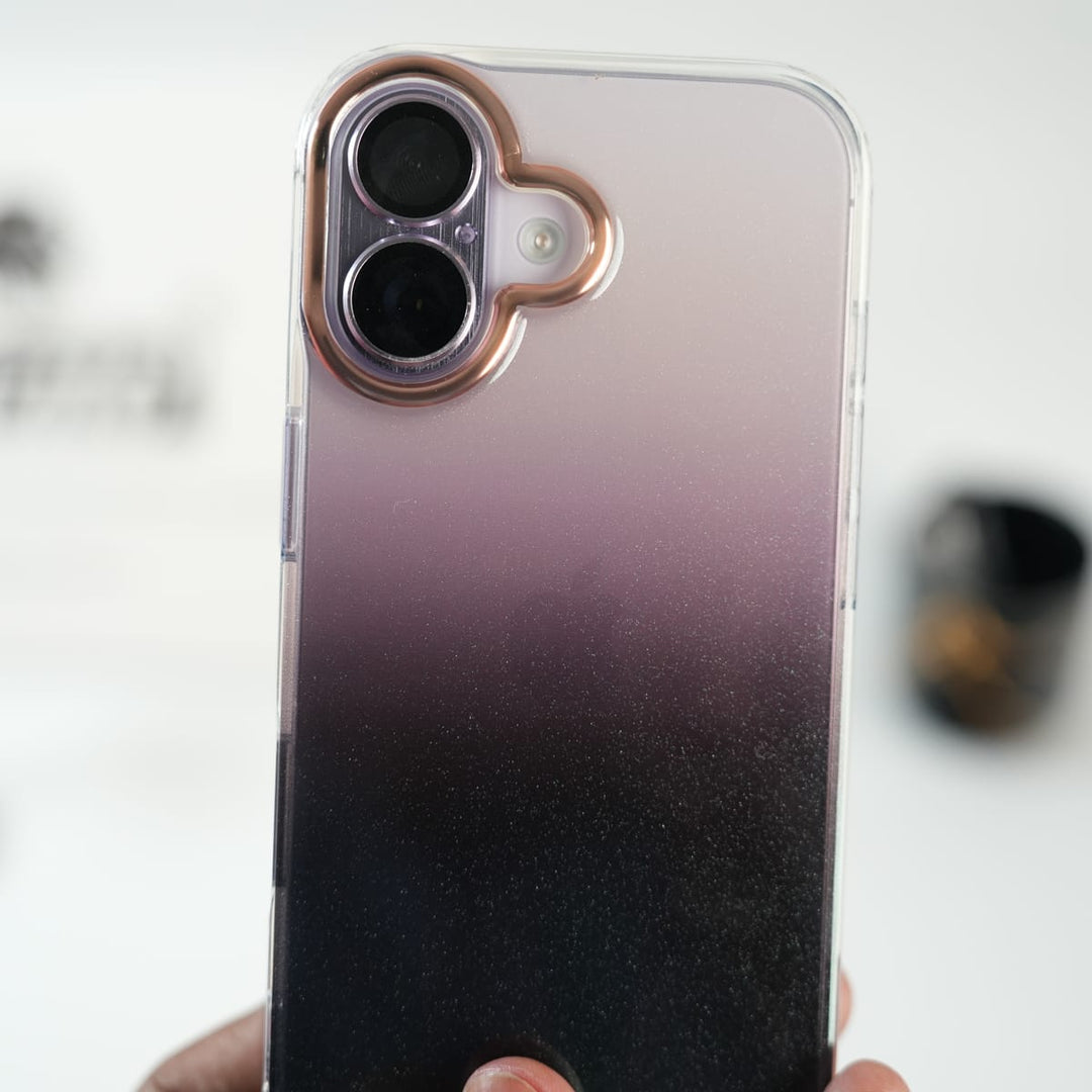 FRATO iPhone 17 Series iPhone 17 Dual Shade Aluminum Frame Case | Metal Camera Guard Protective Cover