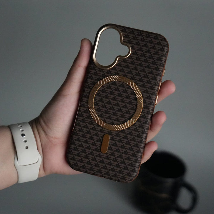 FRATO iPhone 17 Series iPhone 17 Elite Leather-Texture Case Cover