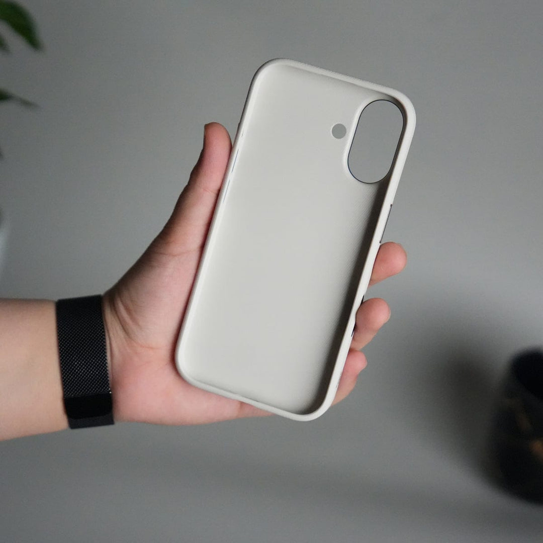 FRATO iPhone 17 Series iPhone 17 Leather Texture Design PVC Case With Metal Camera Bump