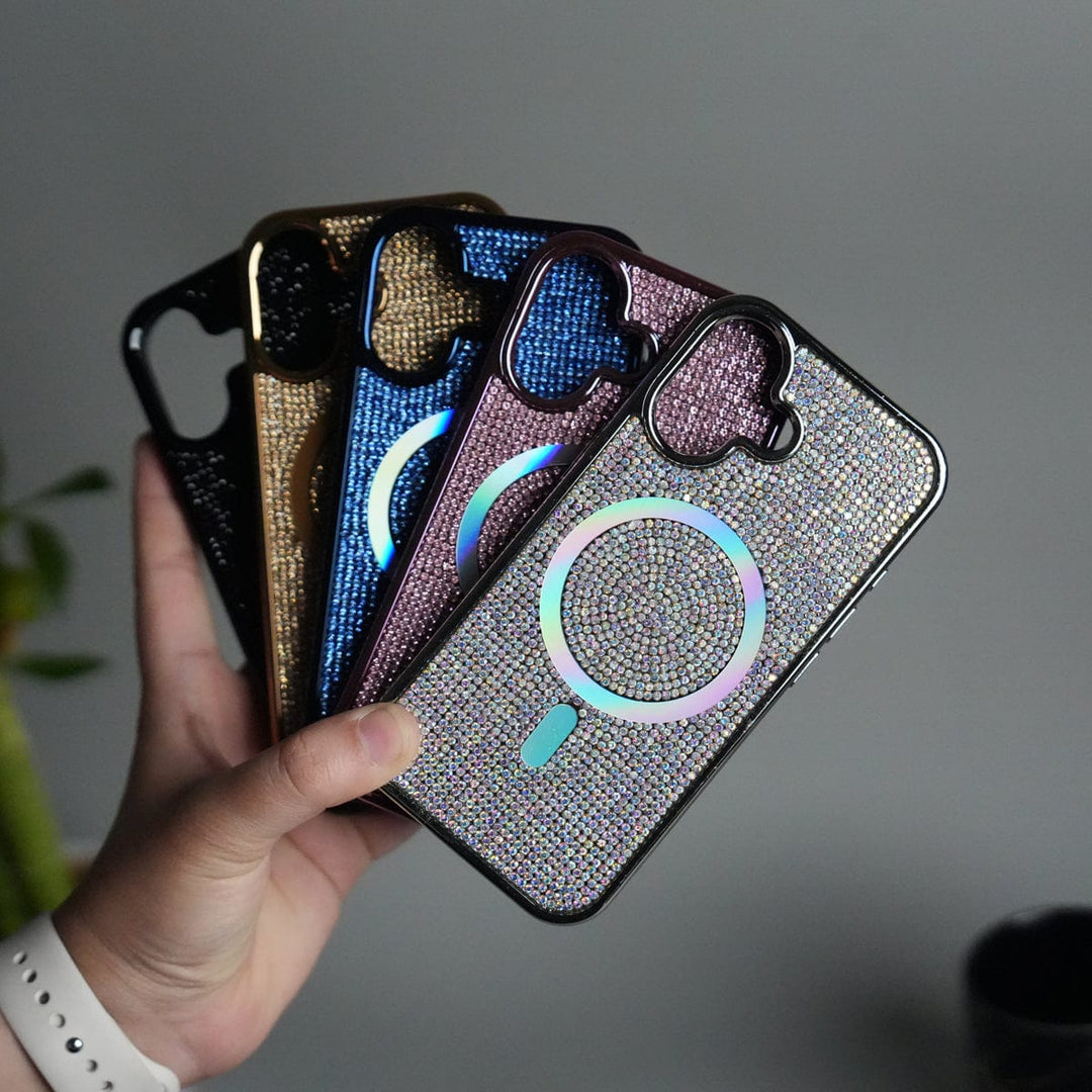 FRATO iPhone 17 Series iPhone 17 Luxury Diamond Case Cover With MagSafe
