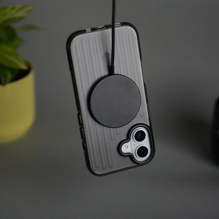 FRATO iPhone 17 Series iPhone 17 MagSafe Suitcase Design Case | Shockproof Ribbed Texture Back Cover