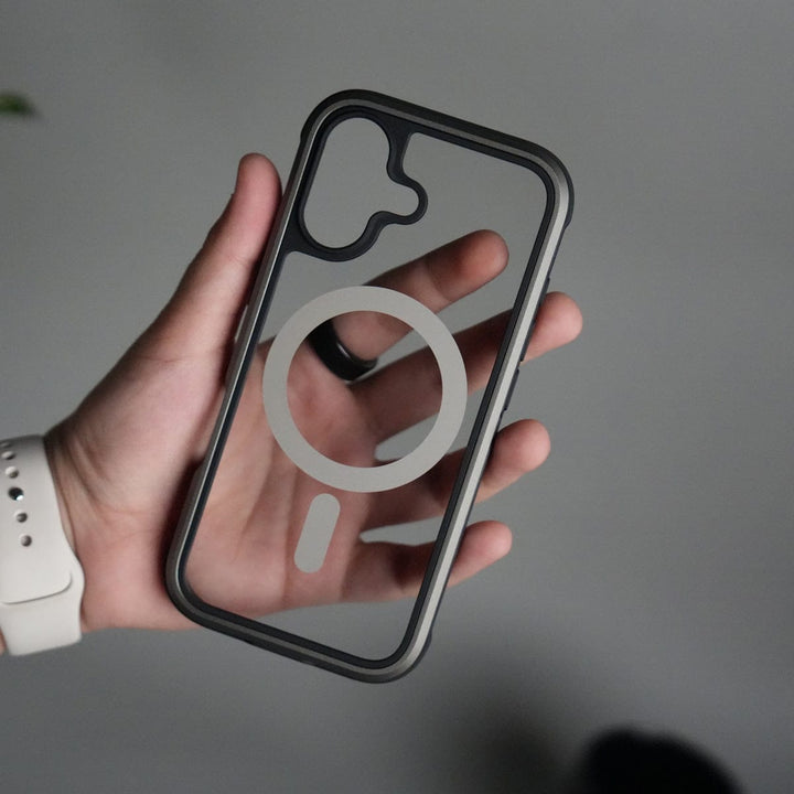 FRATO iPhone 17 Series iPhone 17 Military Grade Durable Aluminum Frame MagSafe Case | Anti-Yellowing Technology Case