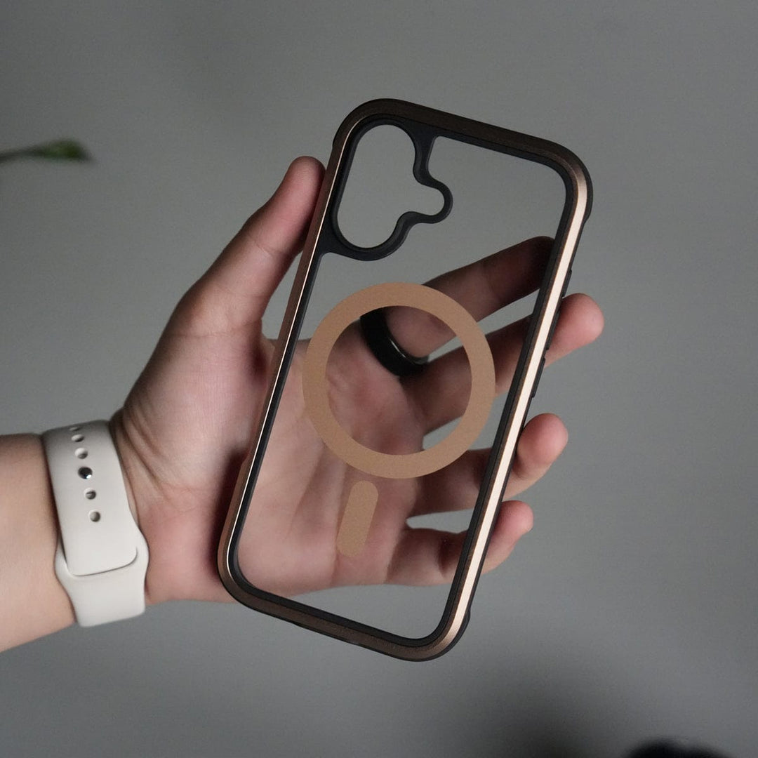 FRATO iPhone 17 Series iPhone 17 Military Grade Durable Aluminum Frame MagSafe Case | Anti-Yellowing Technology Case