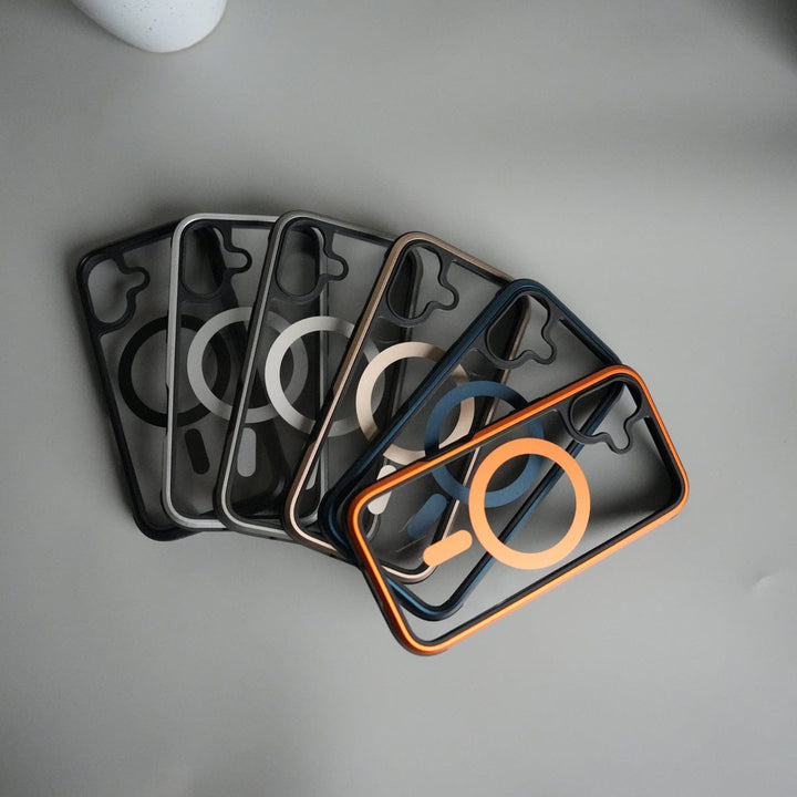 FRATO iPhone 17 Series iPhone 17 Military Grade Durable Aluminum Frame MagSafe Case | Anti-Yellowing Technology Case