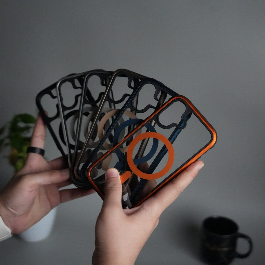 FRATO iPhone 17 Series iPhone 17 Military Grade Durable Aluminum Frame MagSafe Case | Anti-Yellowing Technology Case