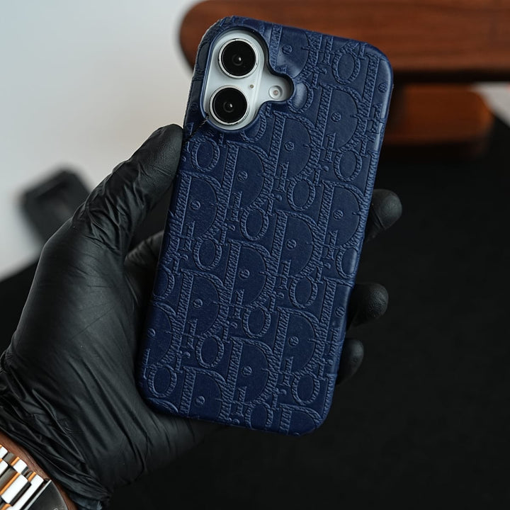 FRATO iPhone 17 Series iPhone 17 Premium Embossed PU Leather Designer Pattern Slim Protective Case