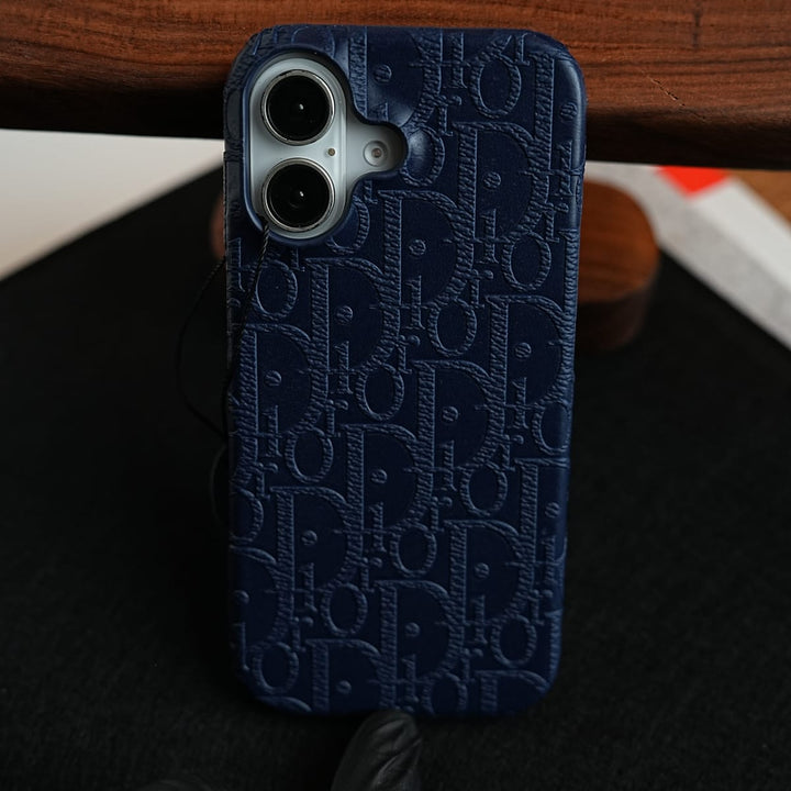 FRATO iPhone 17 Series iPhone 17 Premium Embossed PU Leather Designer Pattern Slim Protective Case