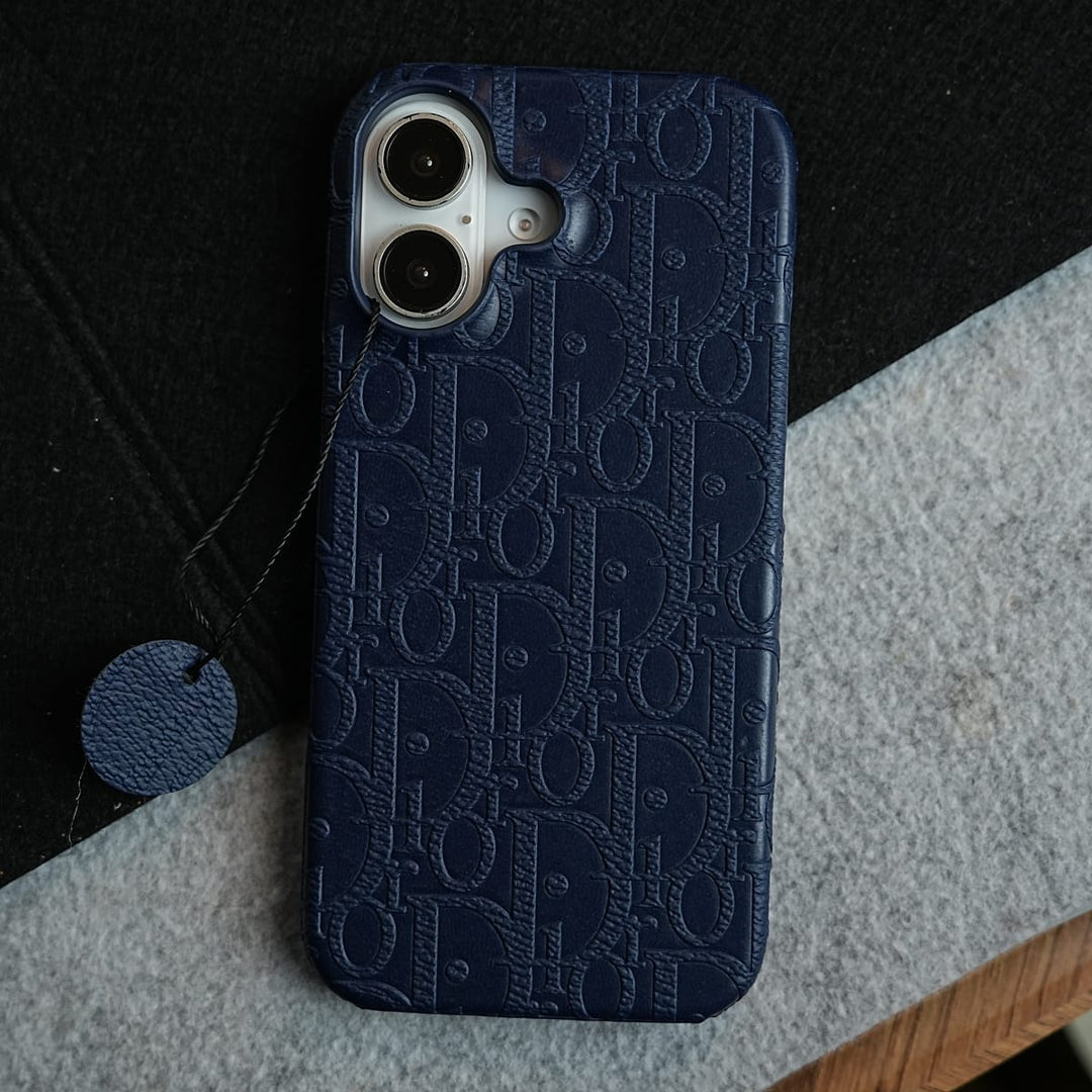 FRATO iPhone 17 Series iPhone 17 Premium Embossed PU Leather Designer Pattern Slim Protective Case