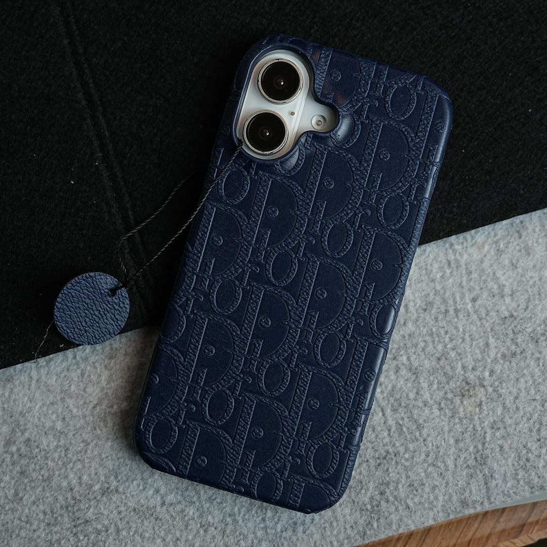 FRATO iPhone 17 Series iPhone 17 Premium Embossed PU Leather Designer Pattern Slim Protective Case