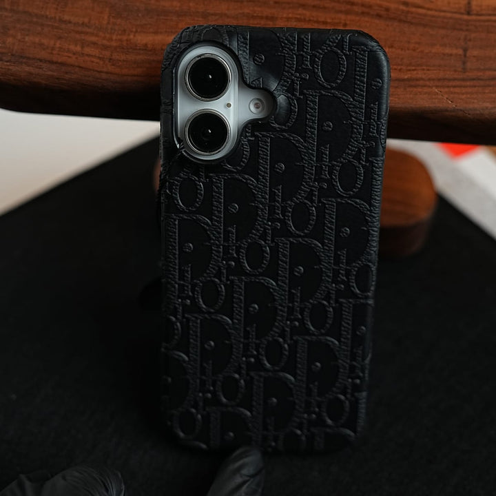 FRATO iPhone 17 Series iPhone 17 Premium Embossed PU Leather Designer Pattern Slim Protective Case