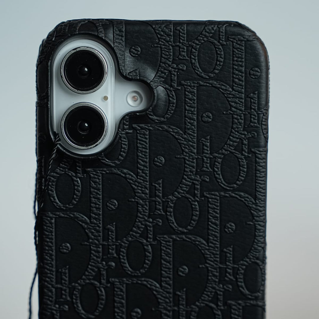 FRATO iPhone 17 Series iPhone 17 Premium Embossed PU Leather Designer Pattern Slim Protective Case