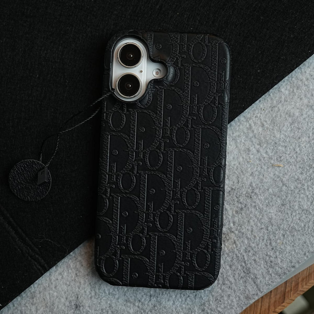 FRATO iPhone 17 Series iPhone 17 Premium Embossed PU Leather Designer Pattern Slim Protective Case