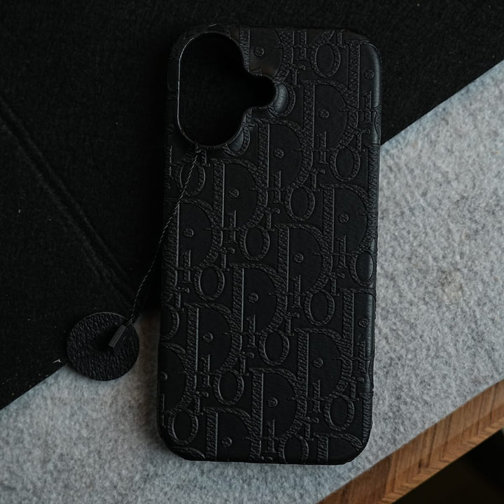 FRATO iPhone 17 Series iPhone 17 Premium Embossed PU Leather Designer Pattern Slim Protective Case