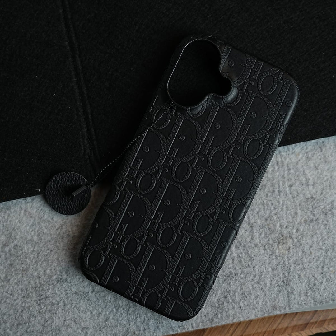 FRATO iPhone 17 Series iPhone 17 Premium Embossed PU Leather Designer Pattern Slim Protective Case