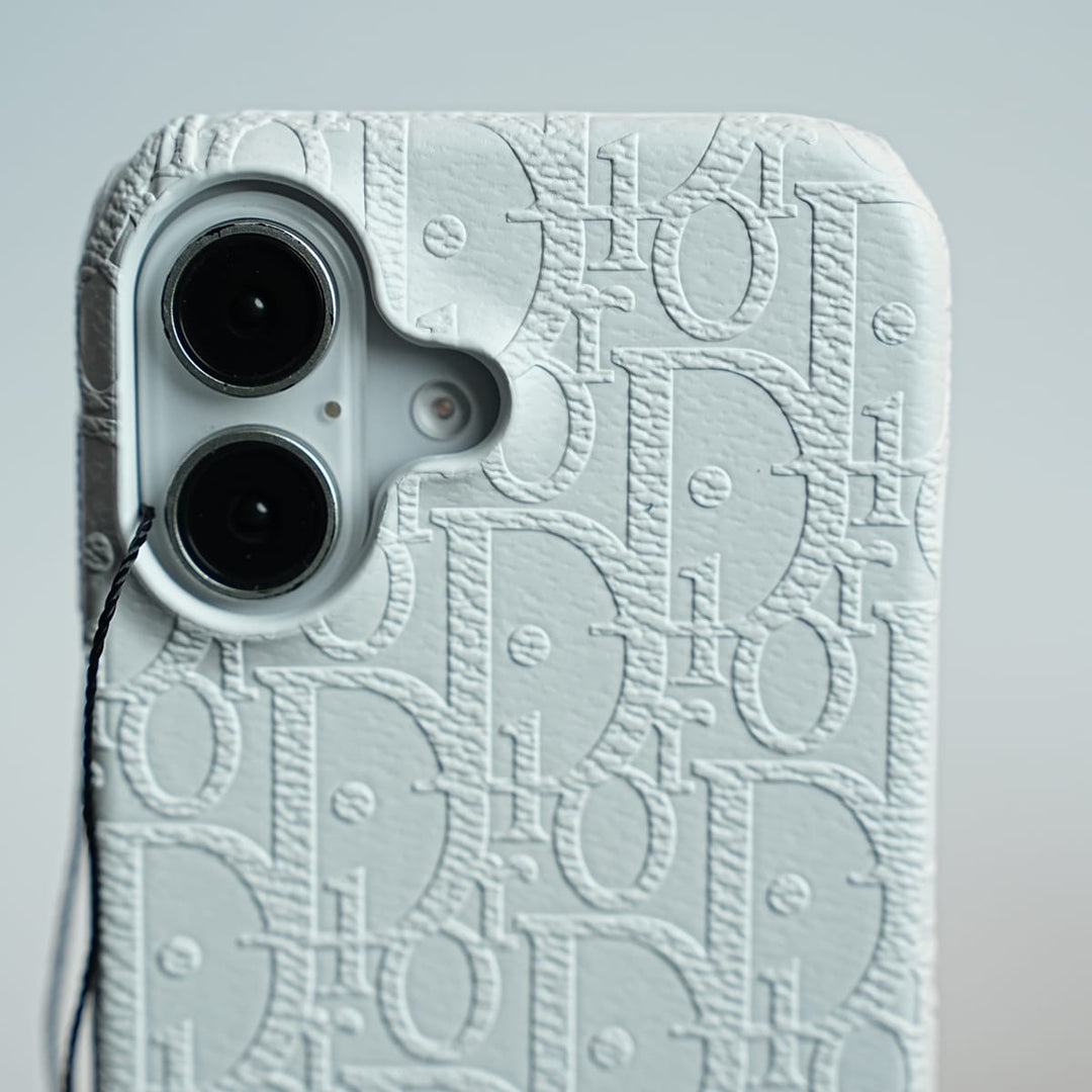 FRATO iPhone 17 Series iPhone 17 Premium Embossed PU Leather Designer Pattern Slim Protective Case