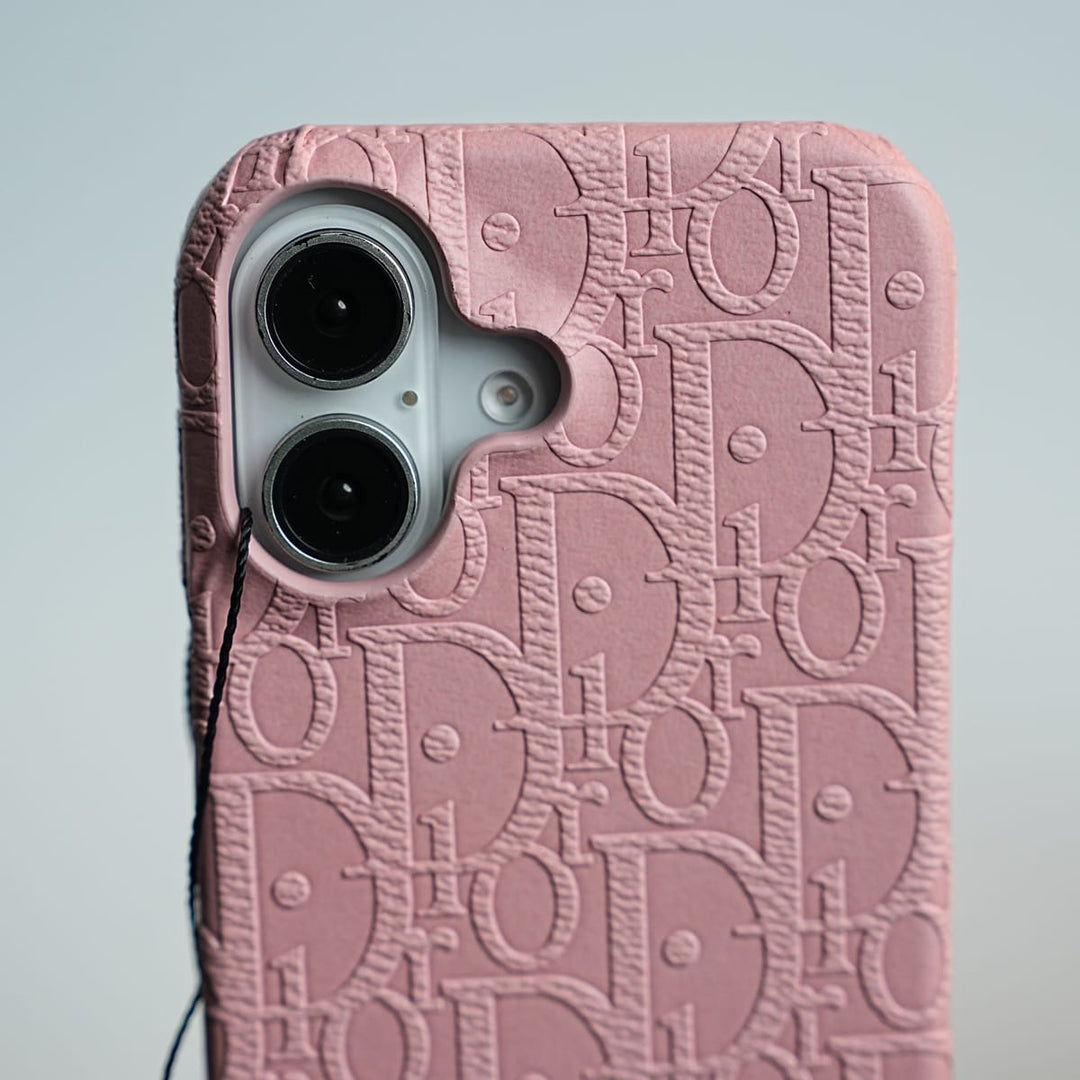 FRATO iPhone 17 Series iPhone 17 Premium Embossed PU Leather Designer Pattern Slim Protective Case
