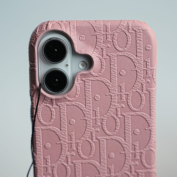 FRATO iPhone 17 Series iPhone 17 Premium Embossed PU Leather Designer Pattern Slim Protective Case