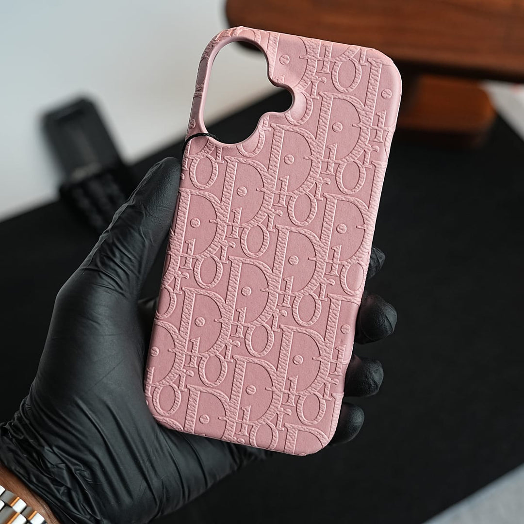 FRATO iPhone 17 Series iPhone 17 Premium Embossed PU Leather Designer Pattern Slim Protective Case