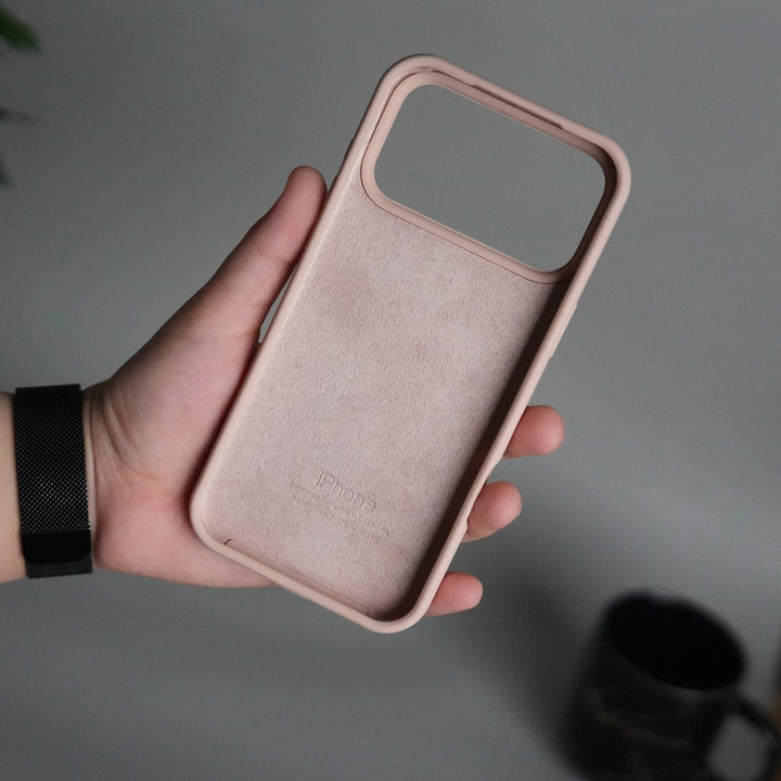 FRATO iPhone 17 Series iPhone 17 Pro Liquid Silicone Case Cover (Blush Pink)