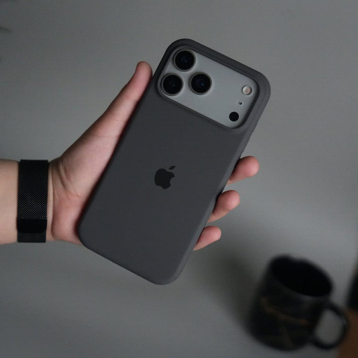 FRATO iPhone 17 Series iPhone 17 Pro Liquid Silicone Case Cover (Dark Gray)