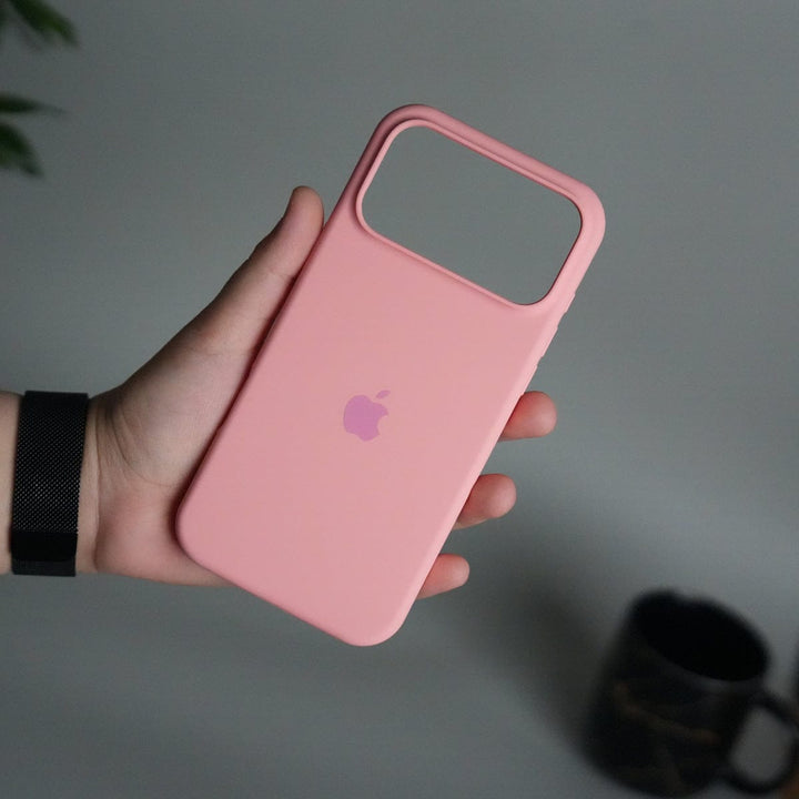 FRATO iPhone 17 Series iPhone 17 Pro Liquid Silicone Case Cover (Rose Pink)