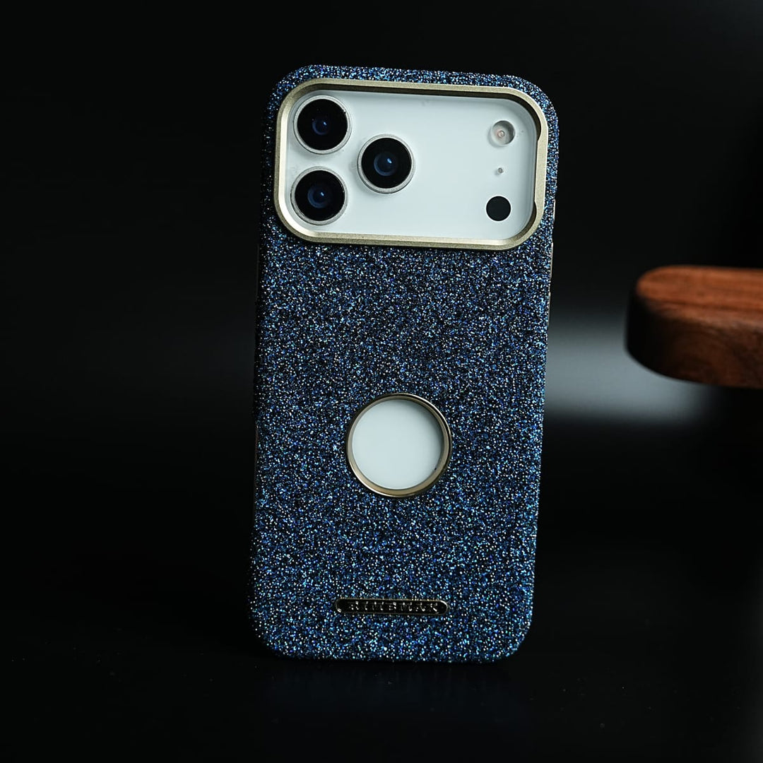 FRATO iPhone 17 Series iPhone 17 Pro Max / Blue Premium Shimmer Glitter Case for iPhone 17 Series
