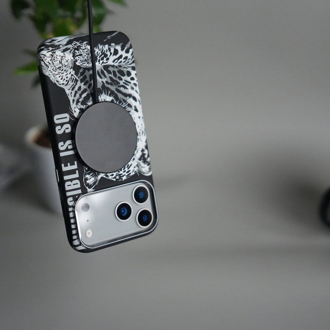 FRATO iPhone 17 Series iPhone 17 Pro Max Carbon Fiber Texture Design Hard Pc MagSafe Case Cover BWLeopard