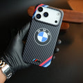 Carbon Fiber Texture Motorsport Case for iPhone 17 Series | Racing Style Cover