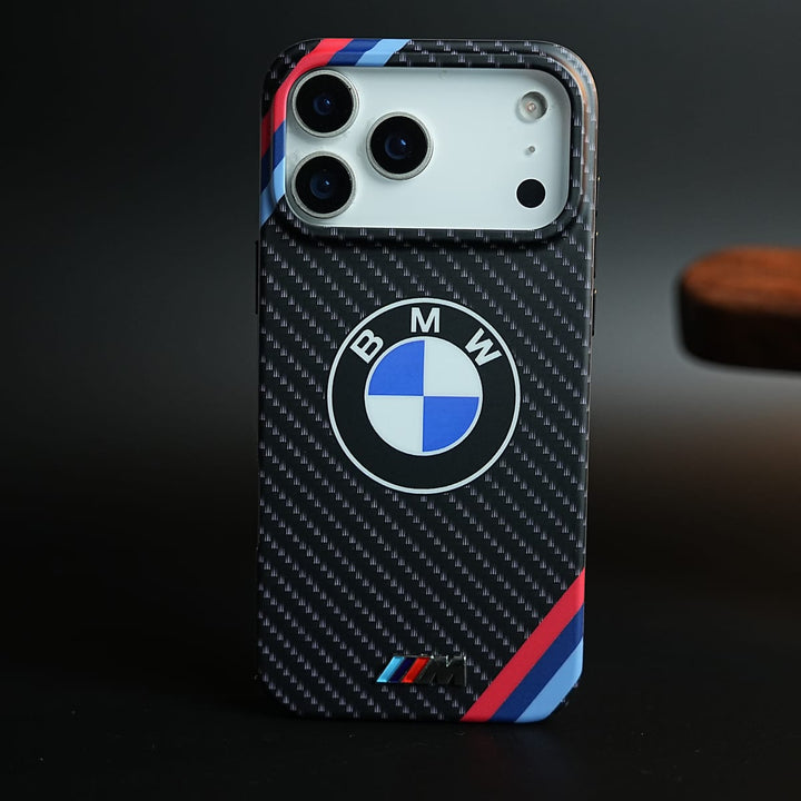 FRATO iPhone 17 Series iPhone 17 Pro Max Carbon Fiber Texture Motorsport Case for iPhone 17 Series | Racing Style Cover
