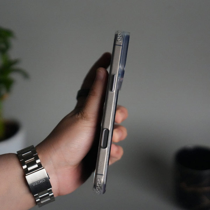 FRATO iPhone 17 Series iPhone 17 Pro Max Clear MagSafe Case | Aluminum Metal Camera Frame | Shockproof Transparent Back Cover