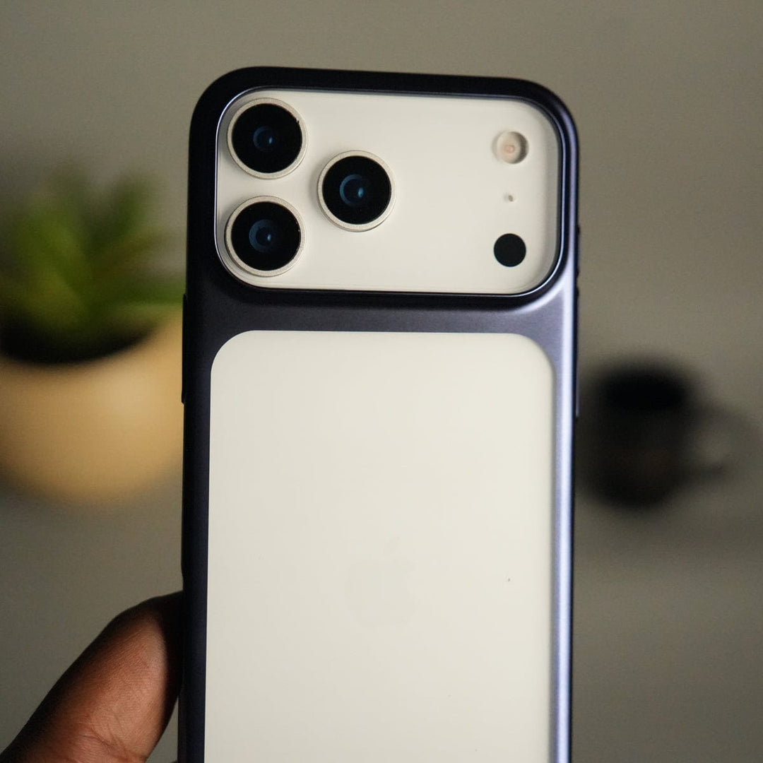 FRATO iPhone 17 Series iPhone 17 Pro Max Clear Shell Case | Slim Back Cover with Electroplated Edges